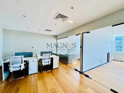 Office for Rent in Jumeirah Lake Towers (JLT), Dubai - FURNISHED | 3 GLASS CABINS | DMCC FREEZONE