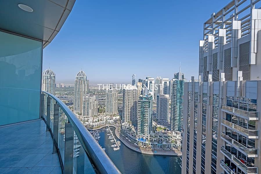 位于迪拜码头，滨海阳台公寓大楼 3 卧室的公寓 200000 AED - 12892674