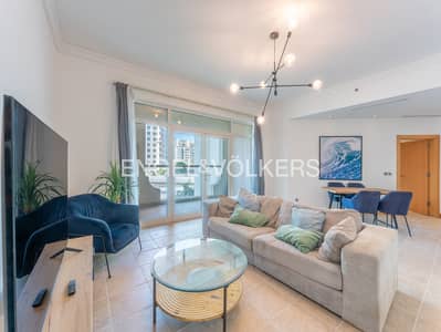 2 Bedroom Apartment for Rent in Palm Jumeirah, Dubai - Furnished | Private Beach | Vacant Now
