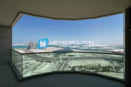 1 Bedroom Apartment for Sale in Al Reem Island, Abu Dhabi - HOT DEAL | Sea View | High Floor 1BR + M