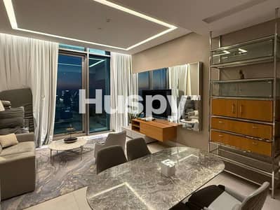 1 Bedroom Flat for Rent in Business Bay, Dubai - High Floor | Burj Khalifa View | Bills Included