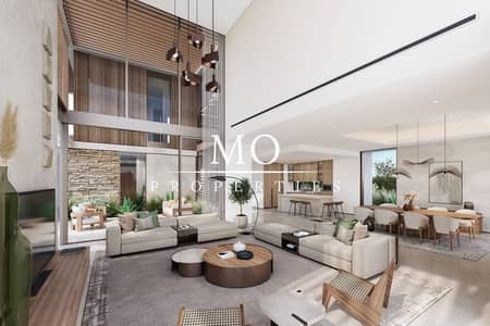 4 Bedroom Villa for Sale in The Acres, Dubai - 5 Beds A Living & Dining copy. jpg