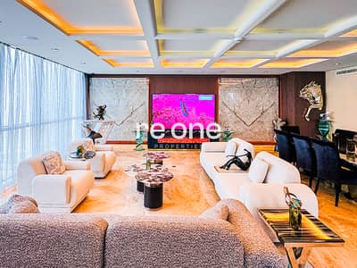 4 Bedroom Flat for Rent in Dubai Marina, Dubai - Luxurious 4-bedroom + Maid Duplex in 23 Marina