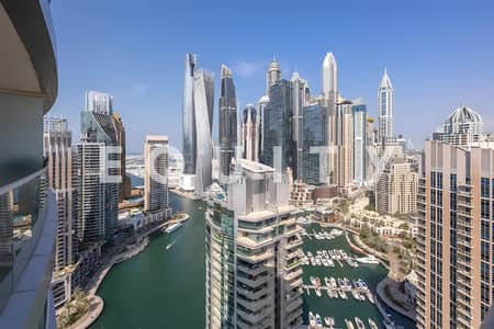 2 Bedroom Apartment for Sale in Dubai Marina, Dubai - High Floor | Marina View | VOT | 2 BR Plus Maids