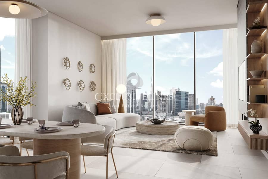 位于商业湾，河之角公寓 2 卧室的公寓 4132828 AED - 12896367