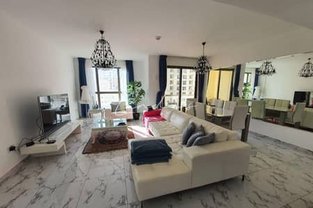 3 Bedroom Flat for Rent in Jumeirah Beach Residence (JBR), Dubai - Sea View | Upgraded + Fully Furnished | High Floor