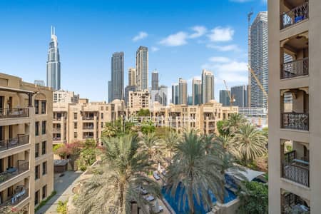 2 Bedroom Apartment for Rent in Downtown Dubai, Dubai - Burj Khalifa Views | Unique Layout | Study Room