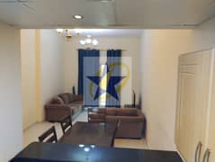 Straight Unit - Furnished - One bed with balcony - Mid floor