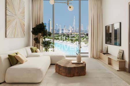 2 Bedroom Apartment for Sale in Meydan City, Dubai - High Floor with Lagoon View | Resale Apt