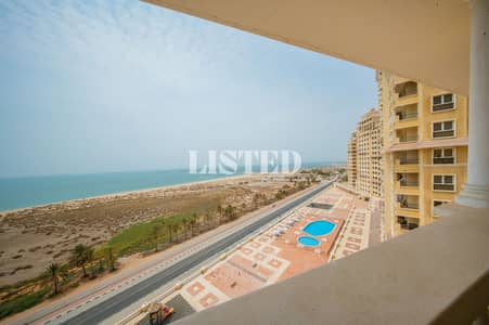 2 Bedroom Flat for Rent in Al Hamra Village, Ras Al Khaimah - High Floor | Sea View | One Month Free to Stay