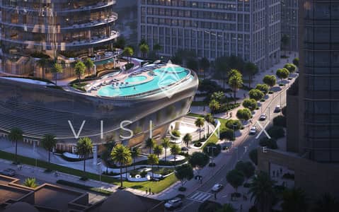 2 Cпальни Апартаменты Продажа в Дубай Даунтаун, Дубай - Skyblade Exterior-6. jpg