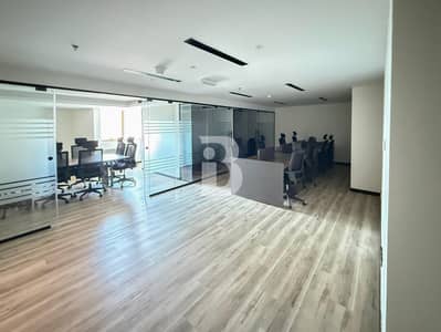 Office for Rent in Jumeirah Lake Towers (JLT), Dubai - FURNISHED | GLASS PARTITION | NEXT TO METRO