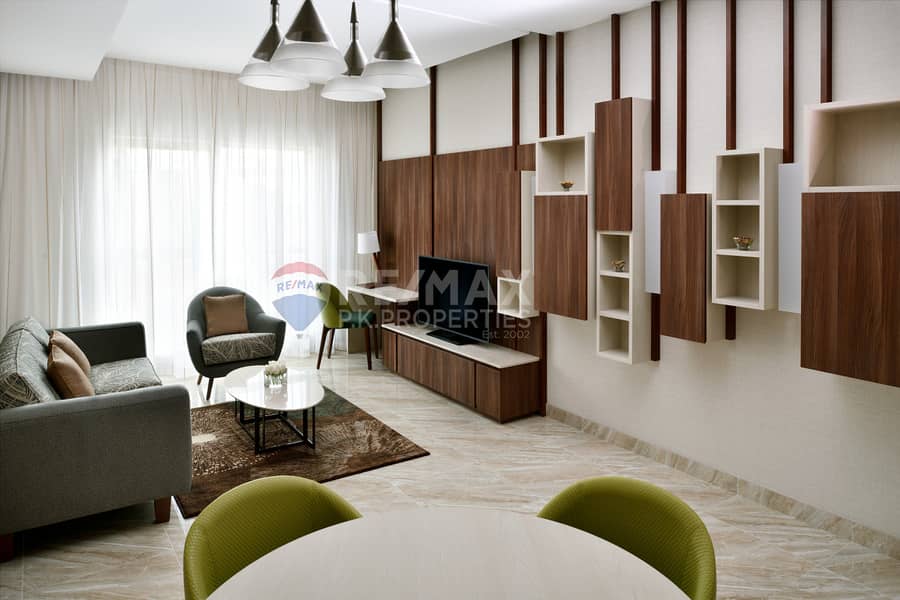 位于迪拜市中心，迪拜市中心欧文比克酒店公寓 2 卧室的公寓 195000 AED - 12899853