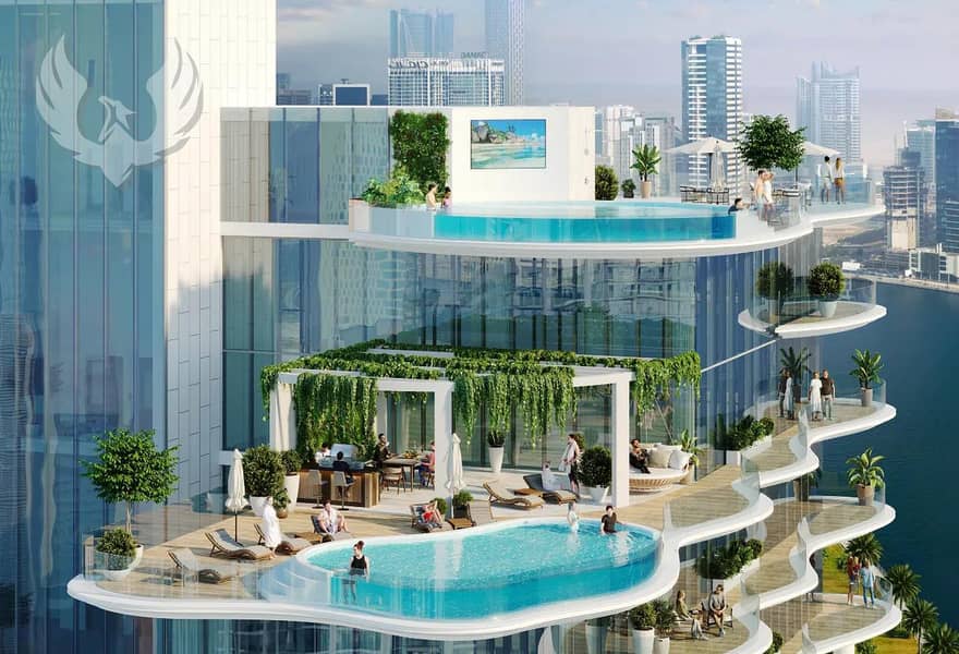 位于商业湾，绮丽塔 的公寓 1330000 AED - 12899920