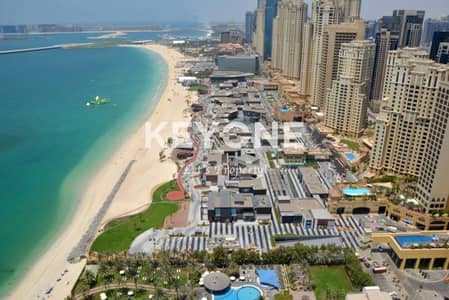 3 Bedroom Apartment for Rent in Dubai Marina, Dubai - JBR & Marina View | High Floor | Fully Furnished