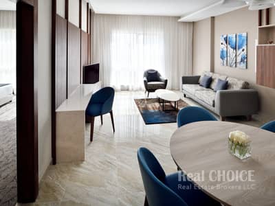 شقة فندقية 1 غرفة نوم للايجار في وسط مدينة دبي، دبي - One Bedroom-1. JPG