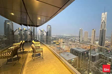 2 Bedroom Apartment for Rent in Downtown Dubai, Dubai - Serviced Apartment | High Floor | Fountain View