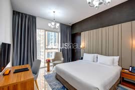 شقة فندقية في برج سفير،دبي مارينا 1 غرفة 170000 درهم - 12900671