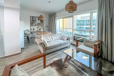 2 Bedroom Apartment for Rent in Dubai Marina, Dubai - Marina View | Chiller Free | Furnished Duplex