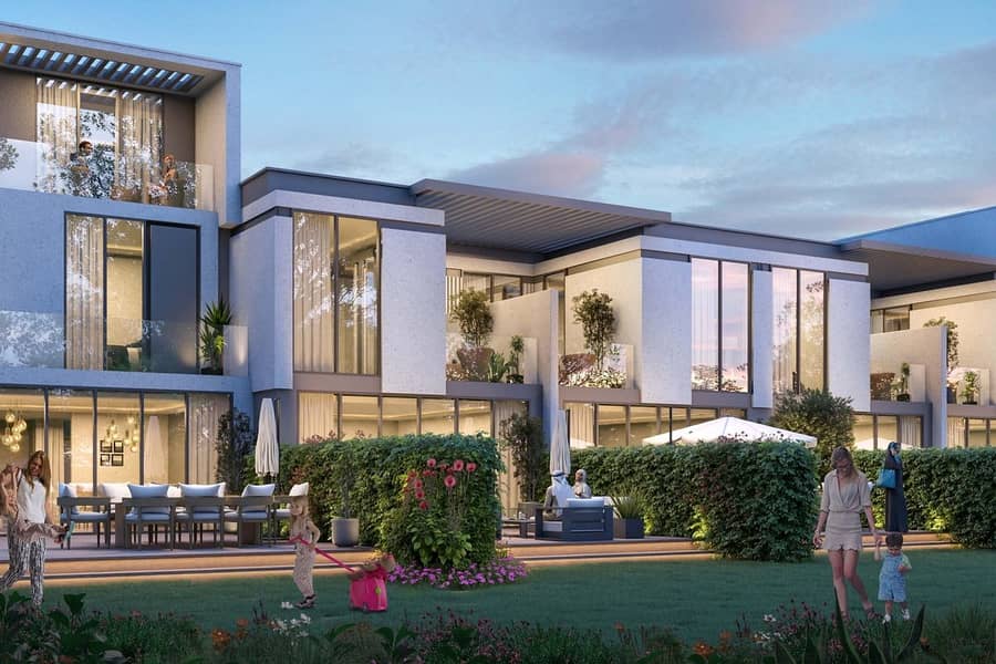 位于迪拜乐园，DAMAC Sun City 4 卧室的联排别墅 3480000 AED - 12900880