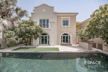 5 Bedroom Villa for Rent in Dubai Sports City, Dubai - Immaculate C1 | Vacant | Golf Course View
