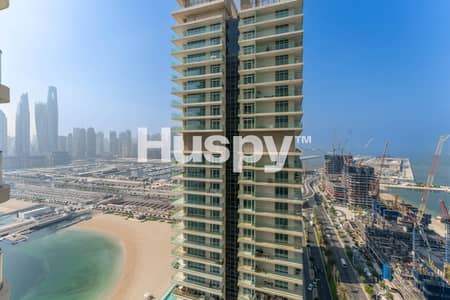 1 Bedroom Flat for Rent in Dubai Harbour, Dubai - High Floor | Available Now | Fully Furnished