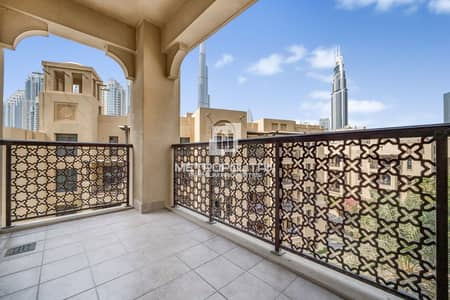 2 Bedroom Flat for Sale in Downtown Dubai, Dubai - Burj Khalifa Views | Unique Layout | Study Room