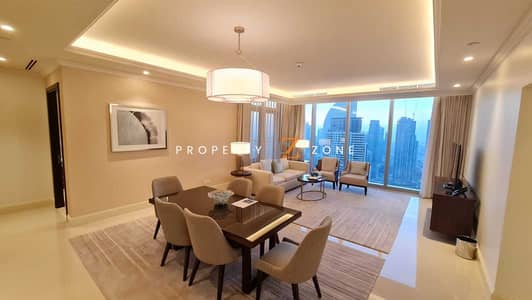 3 Bedroom Hotel Apartment for Sale in Downtown Dubai, Dubai - Fountain View | High Floor | Immaculate Condition