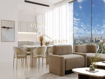 1 Спальня Апартаменты Продажа в Джумейра Вилладж Серкл (ДЖВС), Дубай - 2BHK DINING VIEW-2. jpg