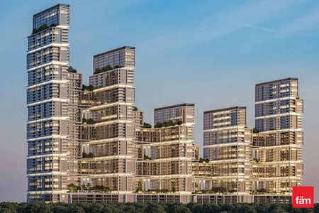 2 Bedroom Apartment for Sale in Sobha Hartland, Dubai - high floor 2br with pool and RAK view