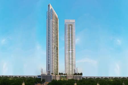 Studio for Sale in Jumeirah Village Circle (JVC), Dubai - Skyline View | High Floor | Type 1B