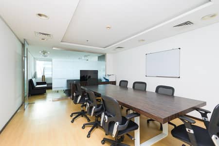 Office for Rent in Jumeirah Lake Towers (JLT), Dubai - Ready to Move | Close to Metro | Fitted Furnished