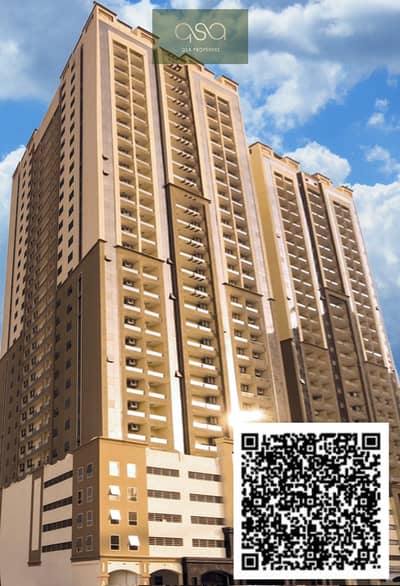 2 Cпальни Апартамент в аренду в Эмирэйтс Сити, Аджман - GOLCREST-DREAMS-Tower-A-and-Tower-B (2). png