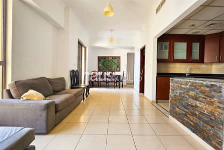 1 Bedroom Apartment for Rent in Jumeirah Beach Residence (JBR), Dubai - Spacious | Furnished or Unfurnished | Water View