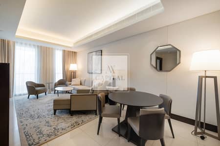 1 Bedroom Apartment for Rent in Downtown Dubai, Dubai - Vacant | Burj and Fountain | Balcony