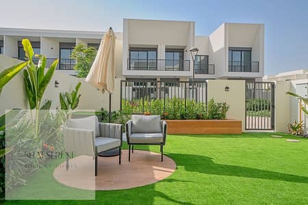 تاون هاوس 3 غرف نوم للايجار في تاون سكوير، دبي - Garden. 2. jpg