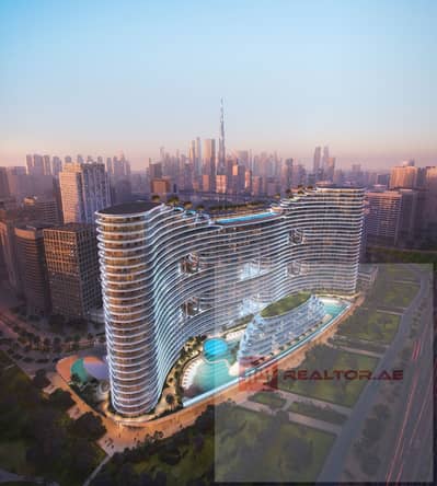 商业湾， 迪拜 商铺待售 - Aquarise Exterior-1. jpg