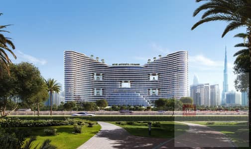 商业湾， 迪拜 商铺待售 - Aquarise Exterior-2. jpg