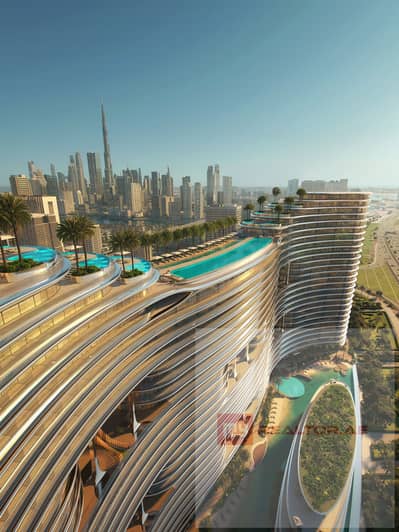4 Bedroom Flat for Sale in Business Bay, Dubai - Aquarise Exterior-8. jpg