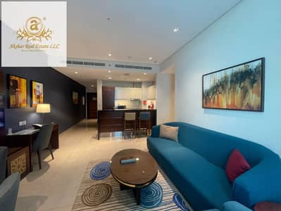 1 Bedroom Flat for Rent in Business Bay, Dubai - Fully Furnished | City View | Next To Canal | Chiller Free