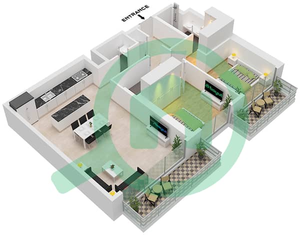 Unit 01 Mezzanine,Podium