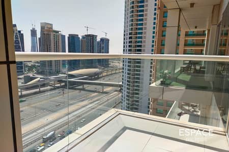 Studio for Rent in Dubai Marina, Dubai - Modern | High Floor | Unfurnished