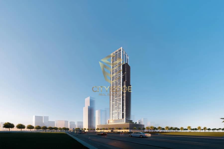 位于朱美拉环形村(JVC)，JVC第11区，Auresta Tower 的公寓 560085 AED - 12917501