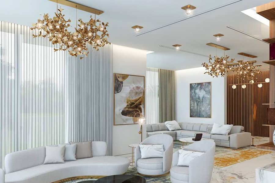位于迪拜乐园，天堂山庄 4 卧室的联排别墅 3950000 AED - 12918517