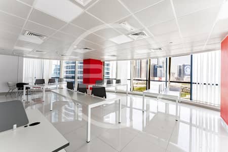 Office for Rent in Jumeirah Lake Towers (JLT), Dubai - VACANT | FULLY FITTED | FURNISHED | MARINA VIEW