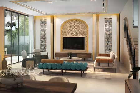 5 Bedroom Townhouse for Sale in DAMAC Lagoons, Dubai - COMMUNITY VIEW | SINGLE ROW | INVESTMENT