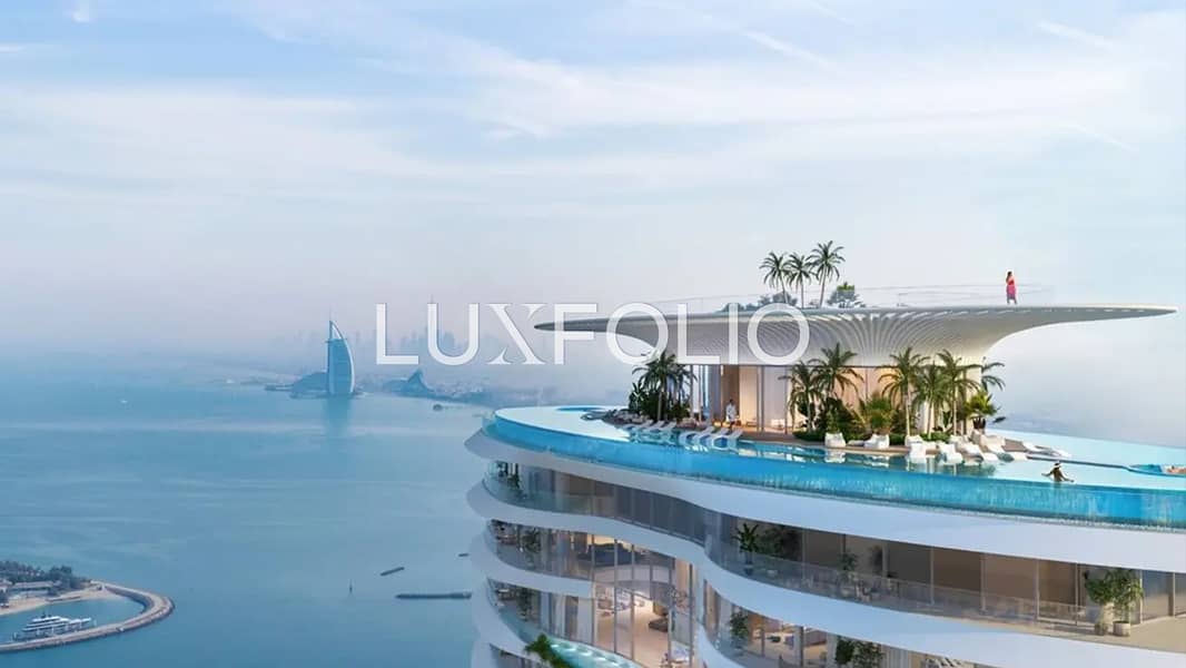 位于朱美拉棕榈岛，科莫公寓 3 卧室的公寓 52920800 AED - 12919464