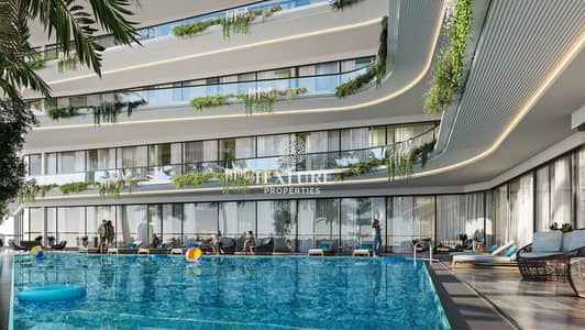 1 Спальня Апартаменты Продажа в Комплекс Дубай Резиденс, Дубай - Pool_03. jpg
