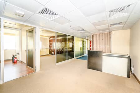 Office for Rent in Sheikh Zayed Road, Dubai - Fitted Partitioned | Sea View | DED License