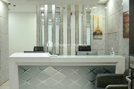 Office for Rent in Sheikh Zayed Road, Dubai - 2101 Reception Area. jpeg